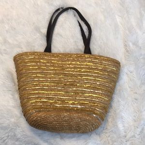 Straw bag